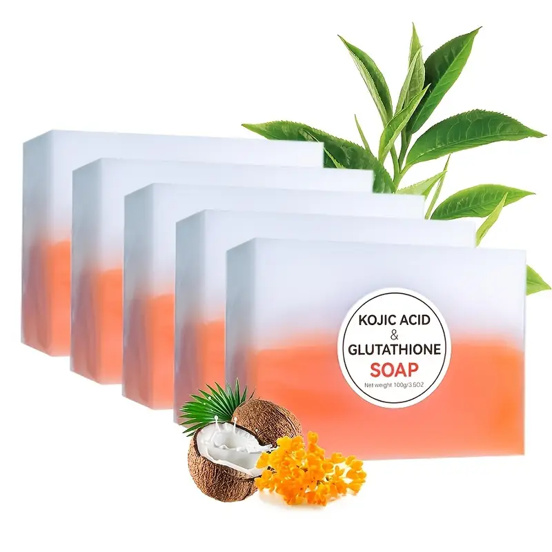 Kojic Acid and Glutathione Brightening Soap Bar 150g product image